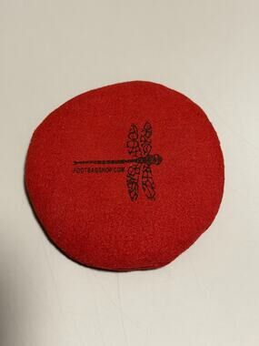 🔥Dragonfly Footbags Plastic Fill Large RED Kickbag Footbag BNWT🔥
